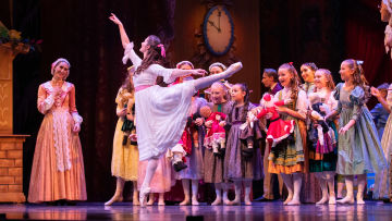 The wonderful world of ballet shoes during The Nutcracker