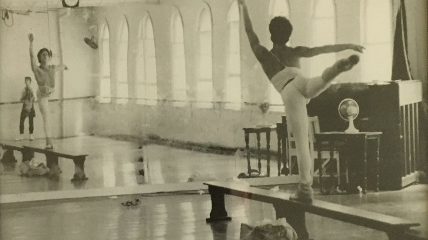 Paul Boyd's first week at Queensland Ballet, shot at the Company's Margaret Street Studios in January 1987