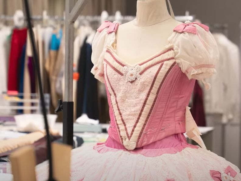 The costumes of Coppélia