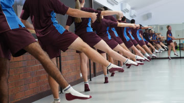 John Paul College’s elite athletes take to the barre